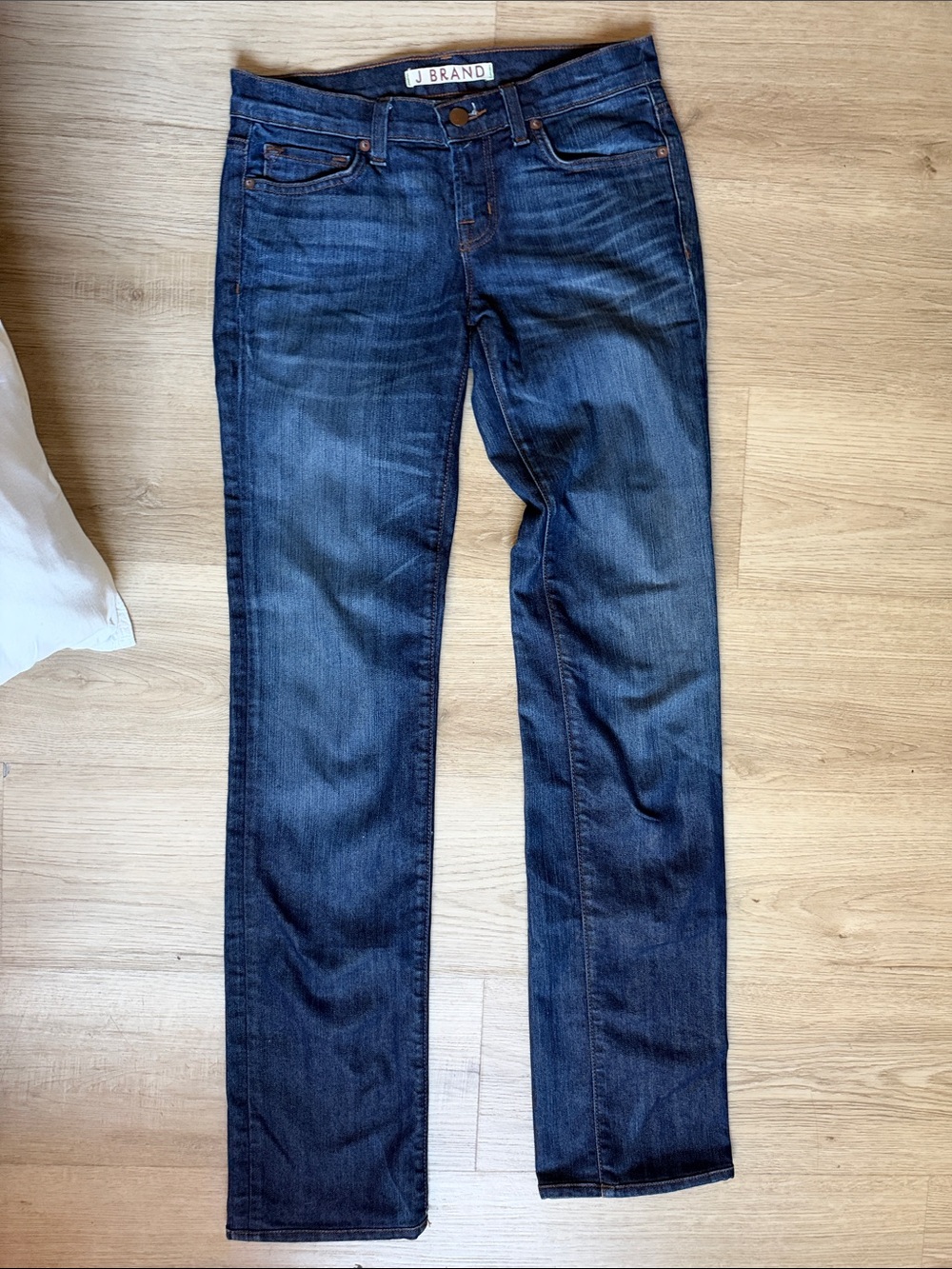 J Brand Indigo Straight-Leg Women's Jeans